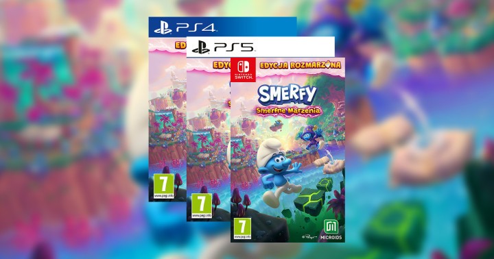 Pudełkowe Smerfy - Smerfne Marzenia Edycja Rozmarzona na PlayStation i NS