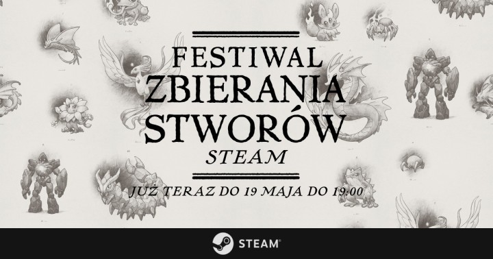Złap je wszystkie na Steam! Wyprzedaż Festiwal Zbierania Stworów z rabatami na gry PC do -95%
