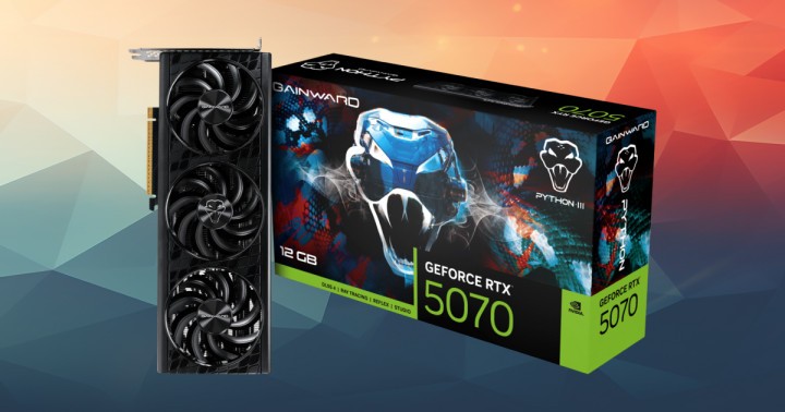 Promocja na Gainward RTX 5070 Python III