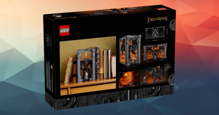 LEGO Icons Władca pierścieni Book nook z Balrogiem