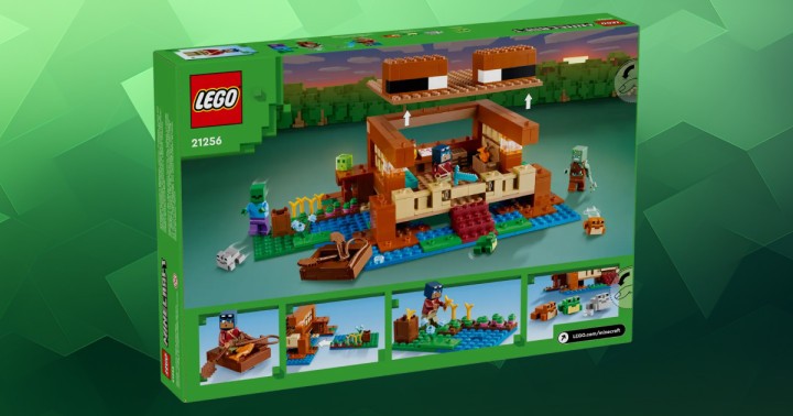 Promocja na LEGO Minecraft Żabi domek