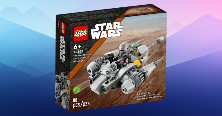 LEGO Star Wars Myśliwiec N-1 Mandalorianina w mikroskali