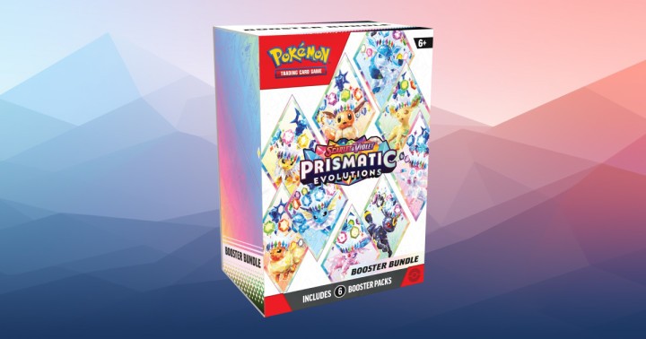 Promocja na Pokemon TCG Prismatic Evolutions Booster Bundle