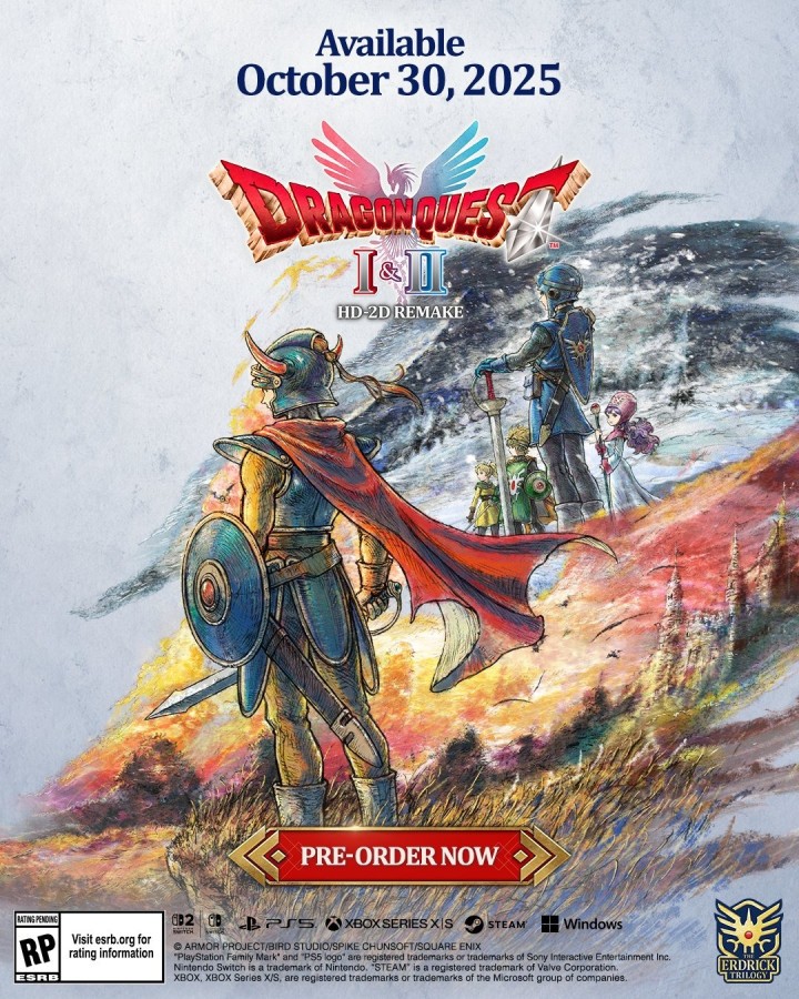 Preorder Dragon Quest I & II HD-2D Remake