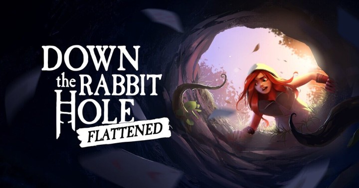 Down the Rabbit Hole Flattened
