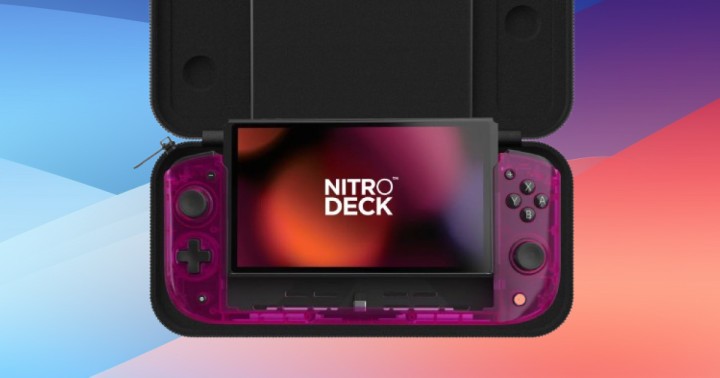 Kontroler Nitro Deck Crystal Pink do Nintendo Switch z efektem Halla za 205 zł w Empiku