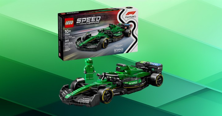LEGO Speed Champions - Bolid F1 Aston Martin Aramco AMR24