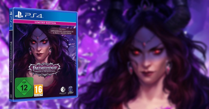 Pudełkowe Pathfinder Wrath of the Righteous Limited Edition na PlayStation 4