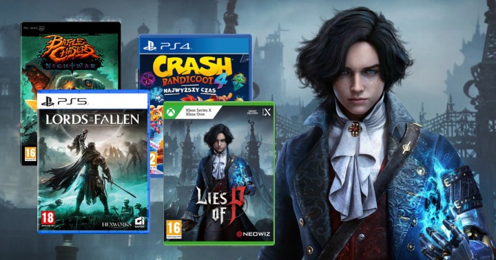 Promocja na gry pudełkowe na PC i konsole w Media Markt. Lies of P na XO i XSX za 119,99 zł!