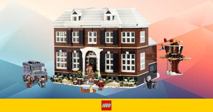 Promocja na zestaw LEGO Ideas Kevin sam w domu (3955 el.) za 1199 zł w Media Expert