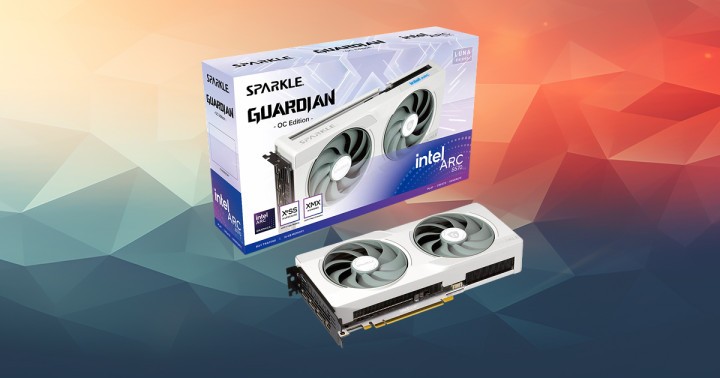 Karta graficzna SPARKLE Intel Arc B570 GUARDIAN Luna OC