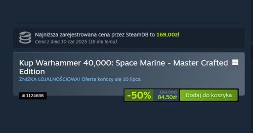 W40K Space Marine Master Crafted Edition to porażka. SEGA to wie i oferuje zwrot pieniędzy!
