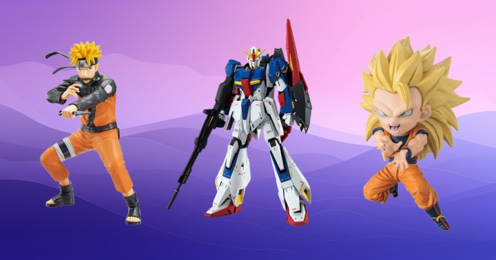 Wyprzedaż figurek Bandai w RTV Euro AGD. Modele dla fanów Dragon Ball, Gundam i Naruto!