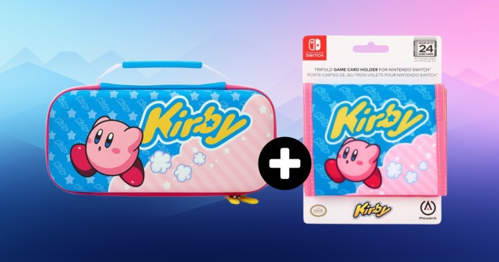Zestaw PowerA Kirby do Nintendo Switch tanio w Empiku. Etui na konsolę + etui na 24 gry za 92 zł!
