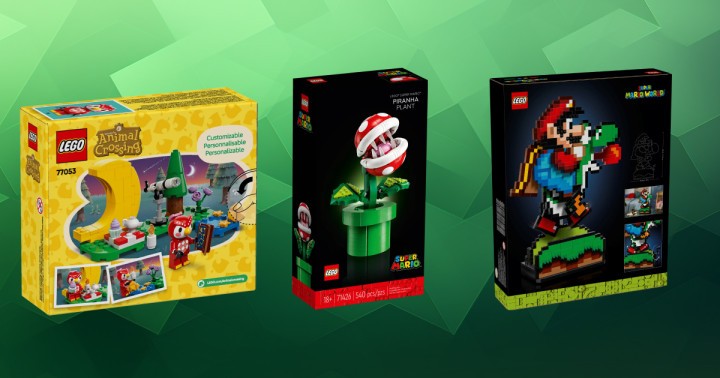 Promocja na LEGO Super Mario i Animal Crossing