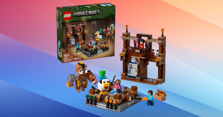 LEGO Minecraft - Ring w Leśnym dworze