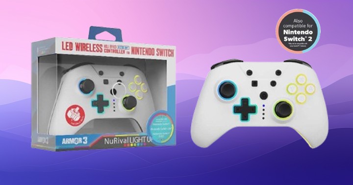 Pad Hyperkin NuRival Armor3 RGB (efekt Halla) do Nintendo Switch 2 za 119 zł w Media Expert 