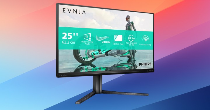 Monitor Philips Evnia 25M2N3200W (25", FullHD, 240 Hz, 1 ms)