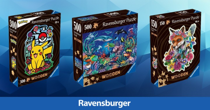 Promocja na drewniane puzzle Ravensburger w Media Expert. Wooden Pikachu za 42,99 zł!