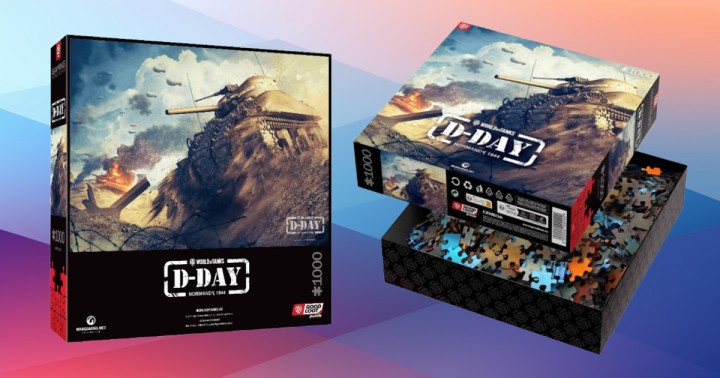 Promocja na puzzle Good Loot World of Tanks D Day (1000 el.) za 16,99 zł w Media Markt