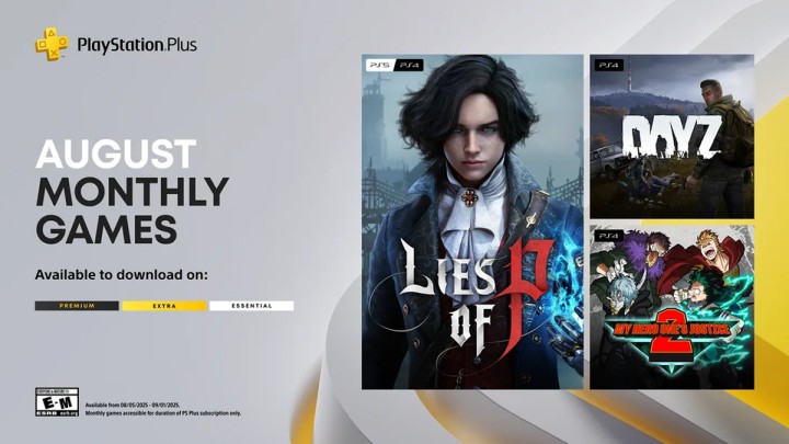 Sierpień 2025 w PlayStation Plus Essential. Lies of P oraz dwie inne gry na PS4 i PS5!