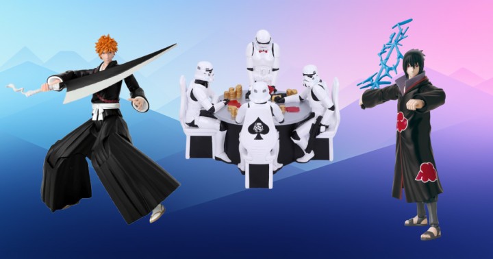 Tanie figurki dla fanów Anime, Marvela i Star Wars w Media Expert. Wybrane modele już od 10,99 zł!