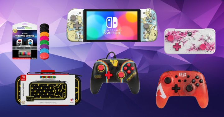 Wyprzedaż akcesoriów do Nintendo Switch w RTV Euro AGD. Etui, kontrolery i nakładki już od 13 zł!
