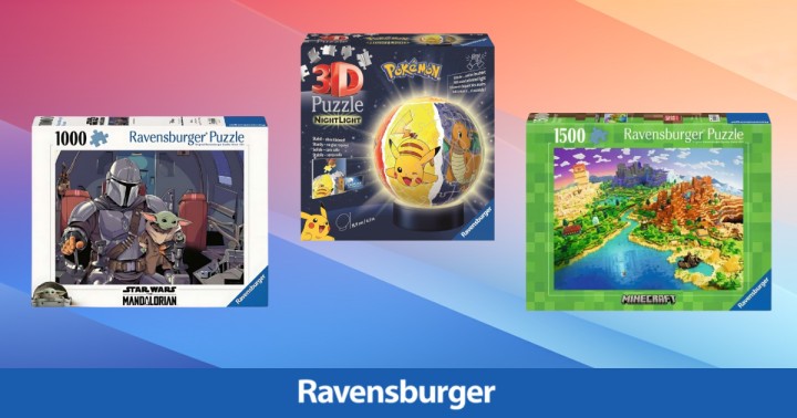 Wyprzedaż puzzli Ravensburger w Media Expert. Modele Pokémon 3D dostępne już od 11,99 zł!
