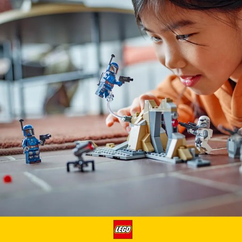 Zestaw LEGO Star Wars Zasadzka na Mandalorze za 55 zł (zamiast 94,99 zł) w Amazon PL