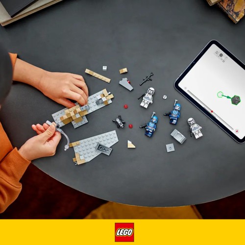 Zestaw LEGO Star Wars Zasadzka na Mandalorze za 55 zł (zamiast 94,99 zł) w Amazon PL