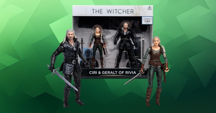 Promocja na figurki Geralt i Ciri McFarlane Toys