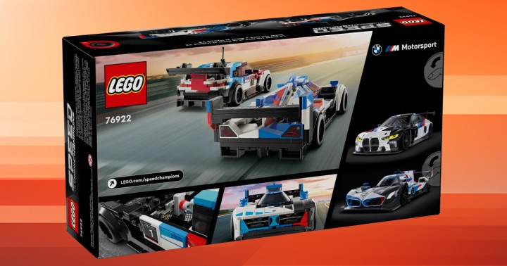 Promocja na LEGO Speed Champions Samochody wyśćigowe BMW M4 GTS i BMW M Hybrid V8