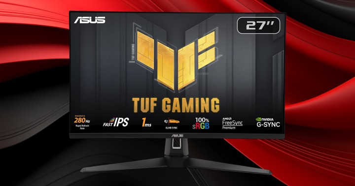 Monitor ASUS TUF Gaming VG279QM1A (27", FullHD, 1 ms, 280Hz)