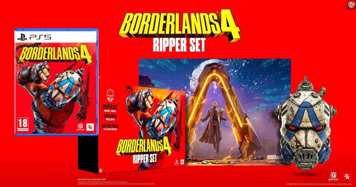 Borderlands 4 Ripper Set taniej w Empiku. Gra na PS5 + puzzle + maska Rippera za 359 zł!