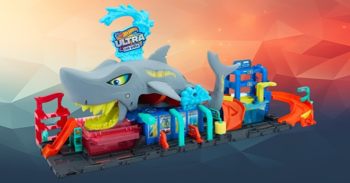 Hot Wheels City Let's Race – Na start! - Netflix Ultra Myjnia Rekina