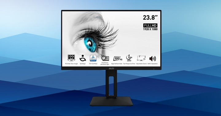 Monitor MSI Pro MP242AP (24", FullHD, IPS, 100Hz, 1 ms)