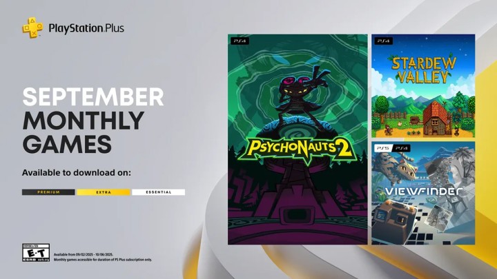 Wrzesień w PlayStation Plus Essential. Stardew Valley, Viewfinder i Psychonauts 2 na PS4 i PS5!