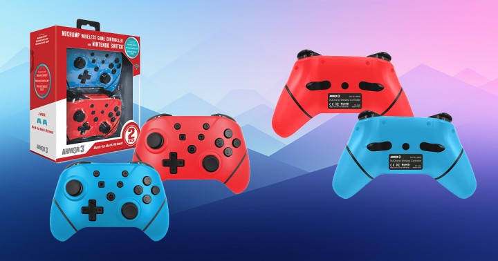 Zestaw dwóch padów Hyperkin NuChamp Wireless do Nintendo Switch 2 za 189 zł w Media Expert!