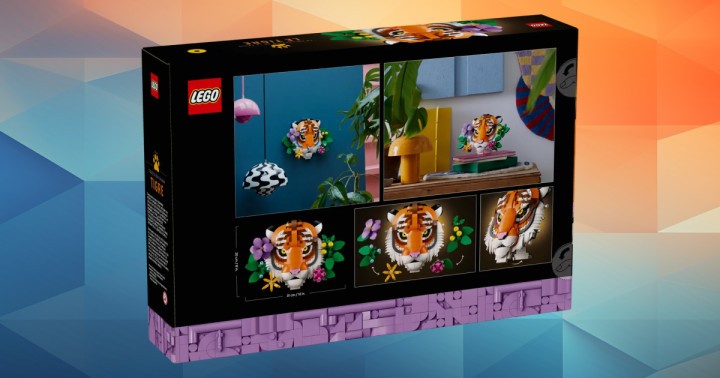 Promocja na LEGO Art kolekcja zwierząt tygrys