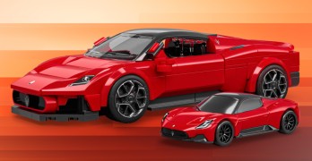 Promocja na Mattel Brick Shop Maserati MC20
