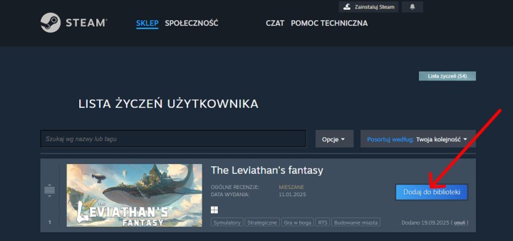 Jedna kosmiczna sztuczka i odbierasz grę The Leviathan's Fantasy za darmo na Steam!_obrazek