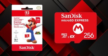 Karta pamięci microSD Express Sandisk (256GB) do Nintendo Switch 2 za 198 zł w Amazon PL