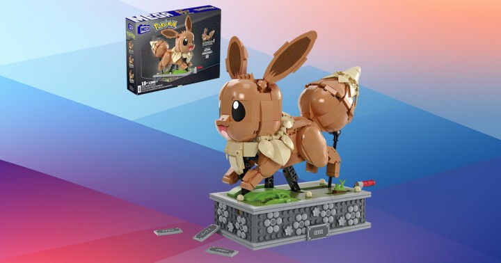 MEGA Pokemon „Ruchomy” Eevee