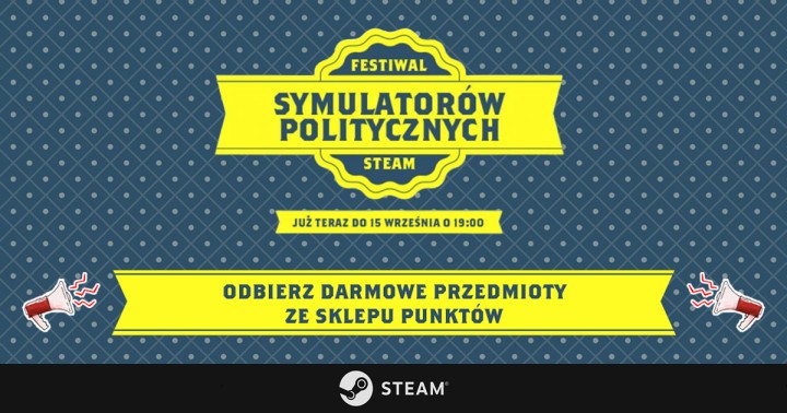 Polityczne portrety za darmo na Steam. Zestaw cyfrowych ozdób dostępny w Sklepie Punktów!