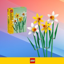 Promocja na LEGO Creator Botanicals Żonkile za 36,50 zł (cena katalogowa 64,99 zł) w Amazon PL
