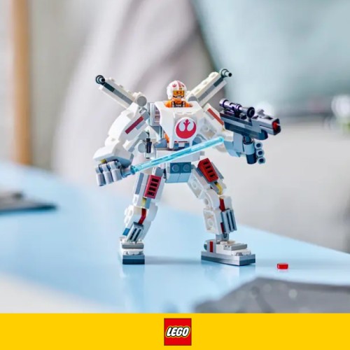 Zestaw LEGO Star Wars Mech X-Wing Luke’a Skywalkera za 34,99 zł (35 zł taniej) w Amazon PL