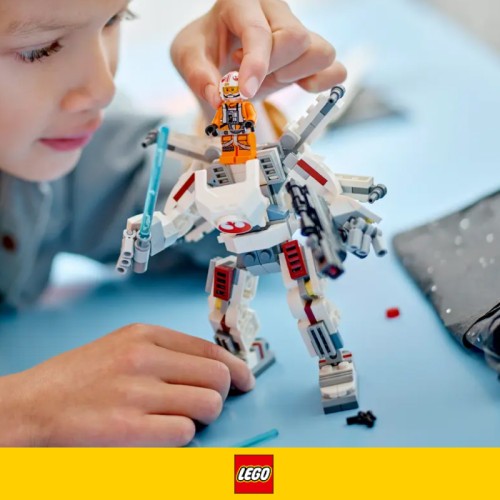 Zestaw LEGO Star Wars Mech X-Wing Luke’a Skywalkera za 34,99 zł (35 zł taniej) w Amazon PL