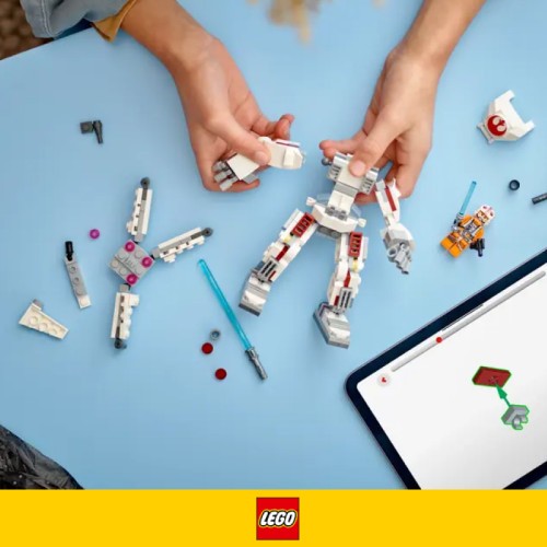 Zestaw LEGO Star Wars Mech X-Wing Luke’a Skywalkera za 34,99 zł (35 zł taniej) w Amazon PL