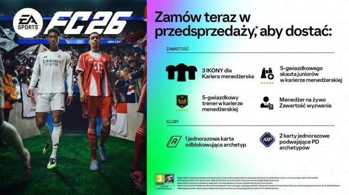 Bonus przedsprzedażowy EA Sports FC 26