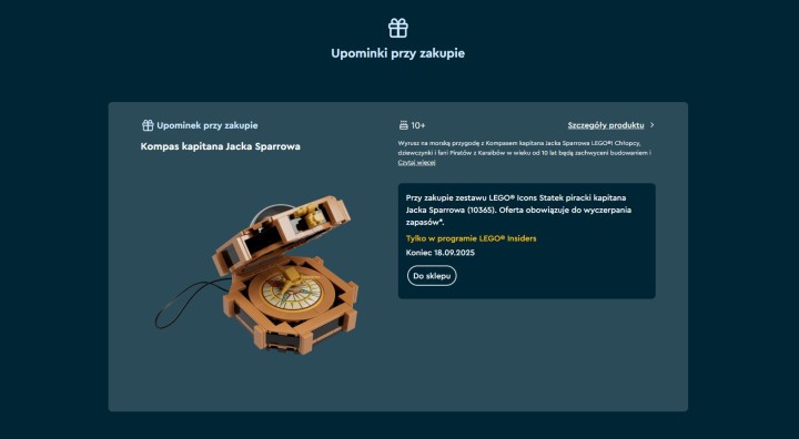 Gratis Kompas kapitana Jacka Sparrowa